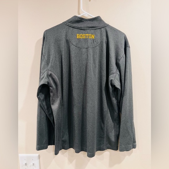 š„Bruins Gray and Gold Quarter-Zip Pulloverš„ - Picture 2 of 6